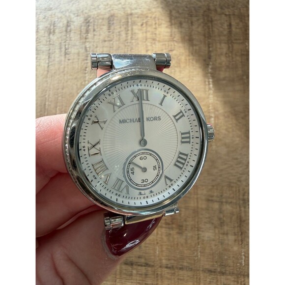 Michael Kors Skylar Women Stainless Steel Analog Dial Quartz Watch - Picture 9 of 10